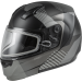 2021 Gmax MD-4S Dual Lens Shield Modular Reserve Motorcycle Snow Helmet -Reserve Matte/Dark/Silver/Black-SM