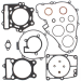 Winderosa Complete Gasket Kit Kawasaki KVF400 Prairie 4X4 1997-2002