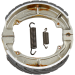 EBC Grooved Organic Front Brake Shoes - 343G