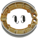 EBC Organic Rear Brake Shoes - 710