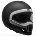 2022 Bell Broozer Full Face Convertible Street Motorcycle Helmet - Pick Color/Size-Granium Matte Black/White-MD