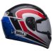 Bell Qualifier DLX Mips Full Face Street Motorcycle Helmet - Pick Color/Size-Blitz White/Blue Camo-SM