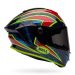 Bell Race Star DLX Flex Full Face Street Motorcycle Helmet - Pick Size/Color-Xenon gloss Blue/retina-MD