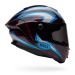 Bell Race Star DLX Flex Full Face Street Motorcycle Helmet - Pick Size/Color-Xenon gloss Red/Silver-MD