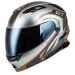 Gmax GM-11 Full face Modular Street Motorcycle Helmet- Pick Size/Color-Volta - Black/Grey/Copper Metallic-3XL