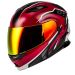Gmax GM-11 Full face Modular Street Motorcycle Helmet - Pick Size/Color-Volta - Red/ Metallic-XL