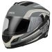Gmax FF-18 Full Face Street Motorcycle helmet - Pick Size & Color-Drift - Matte Grey /Silver/Black-MD