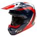 Fly Raicing Formula CP MX Motocross Offroad ATV Helmet - Pick Size & Color-Krypton Red/White/Navy-MD