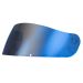 Fly Racing Revolt Replacement Face Shield for FS Helmets-Blue Mirror