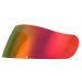 Fly Racing Revolt Replacement Face Shield for FS Helmets-Red Mirror