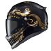 2024 Scorpion Exo Covert Fx Full Face Motocycle Street Helmet Pick Size/Color-El Malo Gold/Gloss/Black-MD
