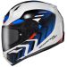 Scorpion Exo R-320 Full face Street Motorcycle helmet - Pick Size & Color-Alchemy - White/Blue/Red-SM