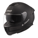 2024 LS2 Stream ll Solid Modular Full Face Motorcycle Helmet - Pick Size & Color-Solid - Matte Black-3XL