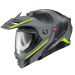 Scorpion EXO-AT960 Modular Adventure Touring/Dual Sport Helmet-Monk Grey/Hi-Viz-MD