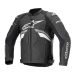 2021 Alpinestars GP Plus R v3 Perforated Leather Street Motorcycle Jacket-Black/Gray/White-52