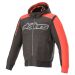 2022 Alpinestars Rhod Windstopper Street Motorcycle Hoodie Jacket - Pick Size-Black/Grey/Red-3XL