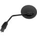 Universal Dual Sport Enduro Black Mirror Fold Down 10mm Screw In