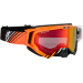 Arctiva Vibe Goggles-Black/Orange/White-Red Mirror