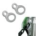 Canyon Dancer Stainless Steel Dirt Bike Motorcycle Tie Down Strap Rings CR KX RM