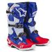 Alpinestars Tech 10 LE Men Motocross Offroad Red/Dk Blue/Wht Boots-10