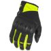 2021 Fly Racing Coolpro Force Street Motorcycle Gloves - Pick Size & Color-Black/Hi-Viz-MD