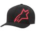Alpinestars Corp Shift 2 Curved Brim Unisex Flexfit Hat - Pick Size/Color-Black/Red-LG/XL