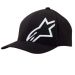 Alpinestars Corp Shift 2 Curved Brim Unisex Flexfit Hat - Pick Size/Color-Black/White-LG/XL