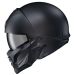 Scorpion Exo Cover 2 Open Face Street Motorcycle Helmet -Matte Black-2XL