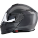 Z1R Solaris Modular Helmet-Dark Silver-SM