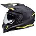 2021 Z1R Range Uptake Full Face Dual Sport Motorcycle Helmet - Pick Size-XL-Black/Hi-Viz