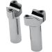 Drag Specialties Chrome Buffalo Straight Riser - DS-290111