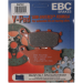 EBC Semi Sintered V Rear Brake Pads - FA174V