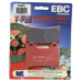 EBC Semi Sintered V Rear Brake Pads - FA244V