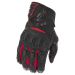 2021 Fly Racing Brawler Leather Street Motorcycle Gloves - Pick Size & Color-Black/Red-SM