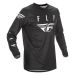 2021 Fly Racing Universal Youth/Kids Jersey - Pick Size & Color-Black/White-XL