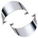 Drag Specialties Chrome Front Turn Signal Visors For Harley