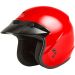 2021 Gmax OF-2 Open Face Street Motorcycle Helmet - Pick Size & Color-Red-SM