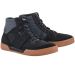 2021 Alpinestars Grange Riding Motorcycle Shoes - Black/Mood Indigo Pick Size-11.5