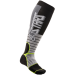 Alpinestars MX Pro Socks-Gray/Yellow-LG