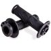 ODI Emig Pro V2 Lock On Grips 2-Stroke 4-Stroke Motocross Dirt Bike Grips-Blackout