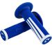 ODI Emig Pro V2 Lock On 2-Stroke 4-Stroke Grips-Blue/White