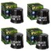 Hiflofiltro HF128 Oil Filter 4 Pack Kawasaki KAF400 KAF620 KAF950 Mule 4x4