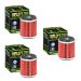 Hiflofiltro HF140 Oil Filter 3 Pack Yamaha WR250 WR450 YZFR125 YZ250 YZ450 XT250