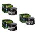 Hiflofiltro HF147 Oil Filter 3 Pack Yamaha XVS1300 XVS1300A XVS1300CT