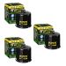 Hiflofiltro 3 Pack Oil Filter HF204RC Black Honda Kawasaki Suzuki Triumph Yamaha