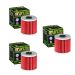 Hiflofiltro 3 Pack Oil Filter Kawasaki KL250 KLR250 KLR600 KLR650 KLX650 KLX650R