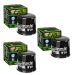 Hiflofiltro 3 Pack Oil Filter HF204 Black Honda Kawasaki Suzuki Triumph Yamaha