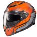 2022 HJC F70 Full Face DOT/ECE Street Motorcycle Helmet - Pick Color/Size-Deathstroke - Orange/Blue-SM