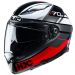 2022 HJC F70 Full Face DOT/ECE Street Motorcycle Helmet - Pick Color/Size-Tino - Grey/Red-MD