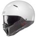 HJC i20 Open Face Street Motorcycle Helmet - Pick Size & Color-Solid White-MD